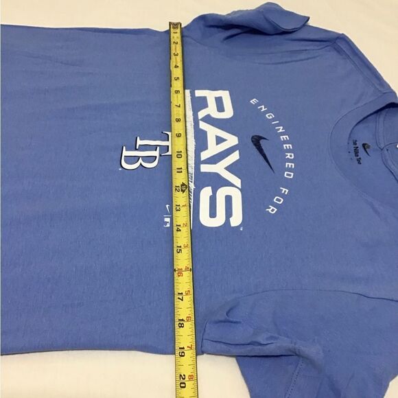 Nike Blue T-Shirt Short Sleeve Engineered Officially For Ray New Size Medium - Picture 4 of 8